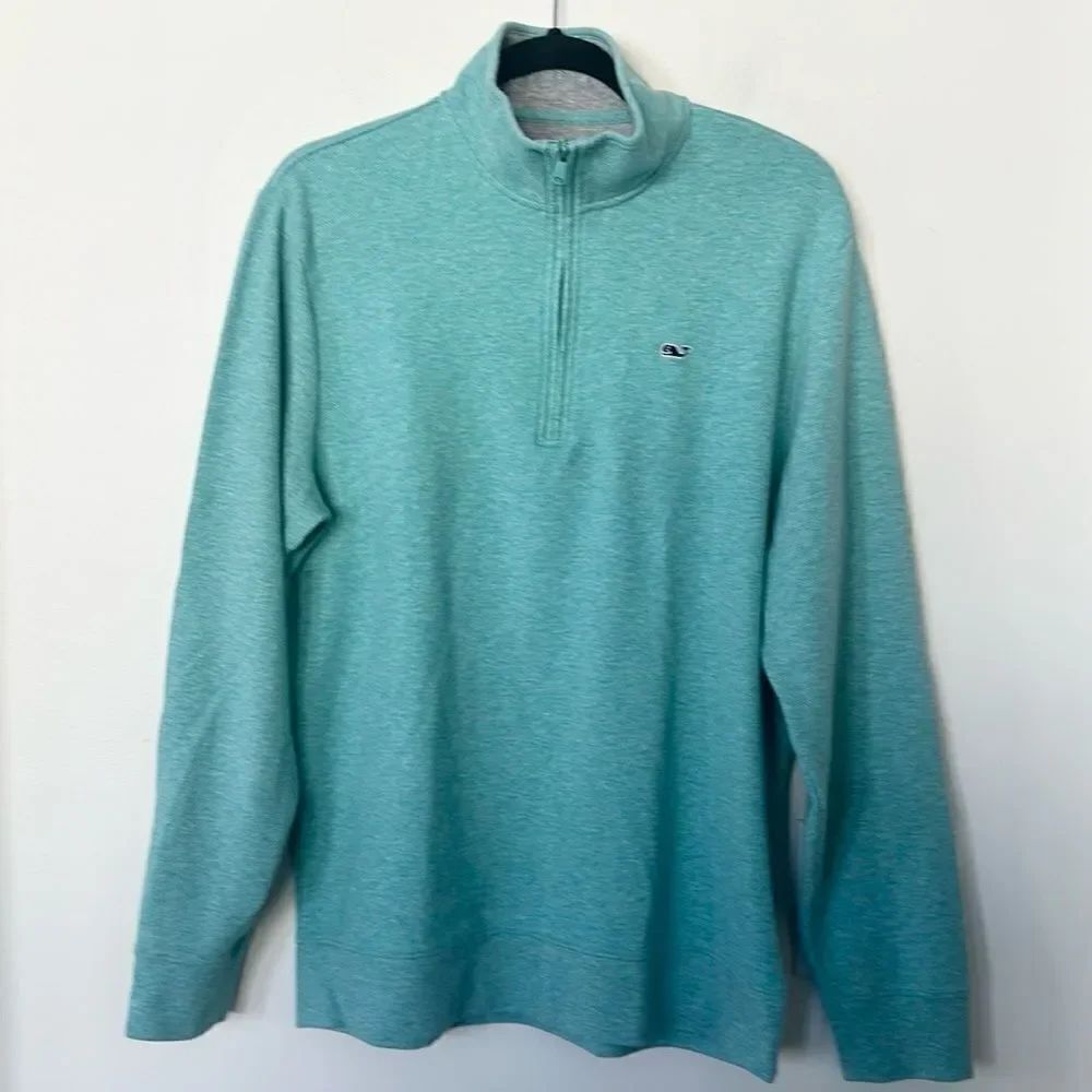Vineyards Vines Performance 1/4 Zip Men’s  Pullover M (green)